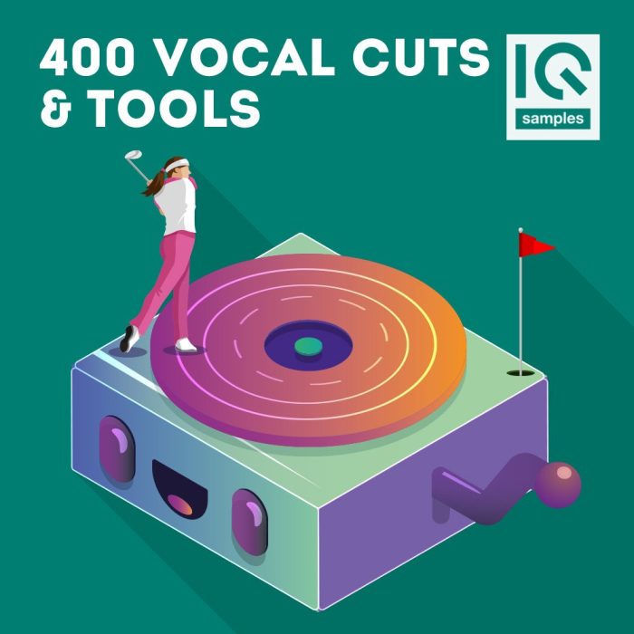 IQ Samples 400 Vocal Cuts & Tools