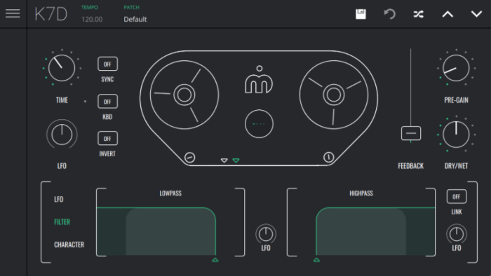 Imaginando K7D Tape Delay