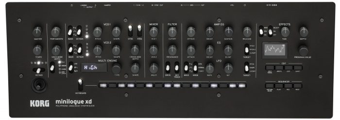 Korg minilogue xd module top