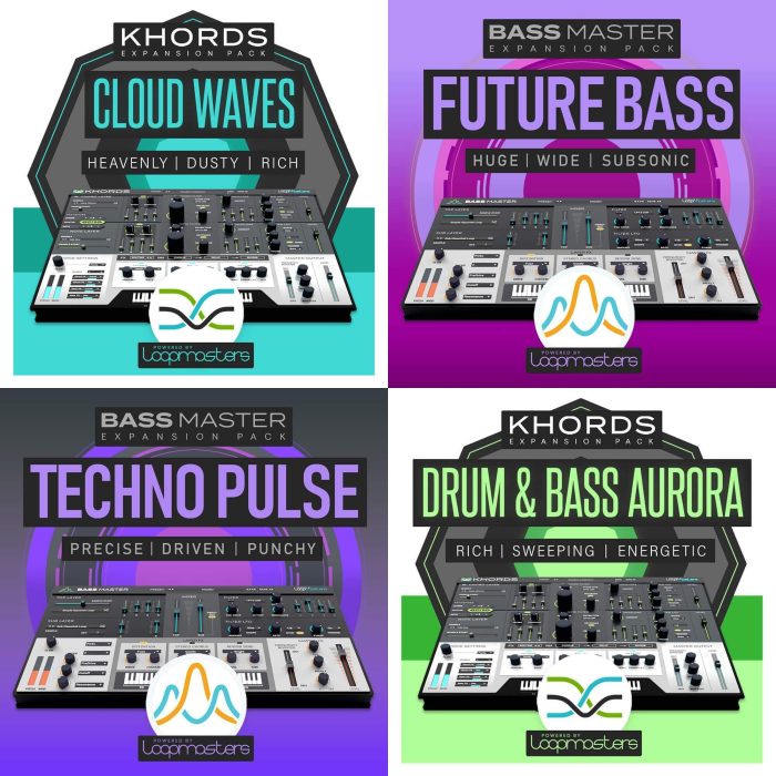 Loopmasters Khords and Bass Master expansions