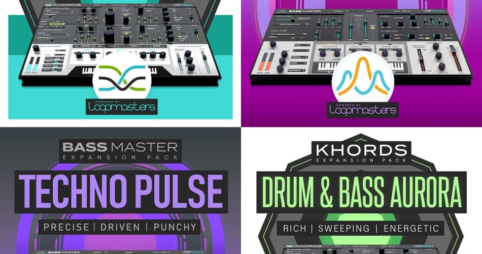 Loopmasters Khords and Bass Master expansions