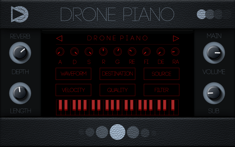 SampleScience Drone Piano