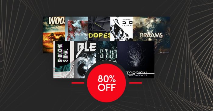 Get 80% off SampleTraxx Cinematic Bundle