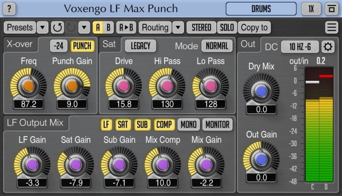 Voxengo LF Punch Max 1.8