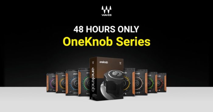 Waves OneKnob Series Sale