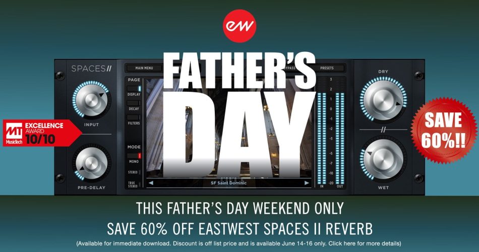 EastWest Spaces II Fathers Day Sale