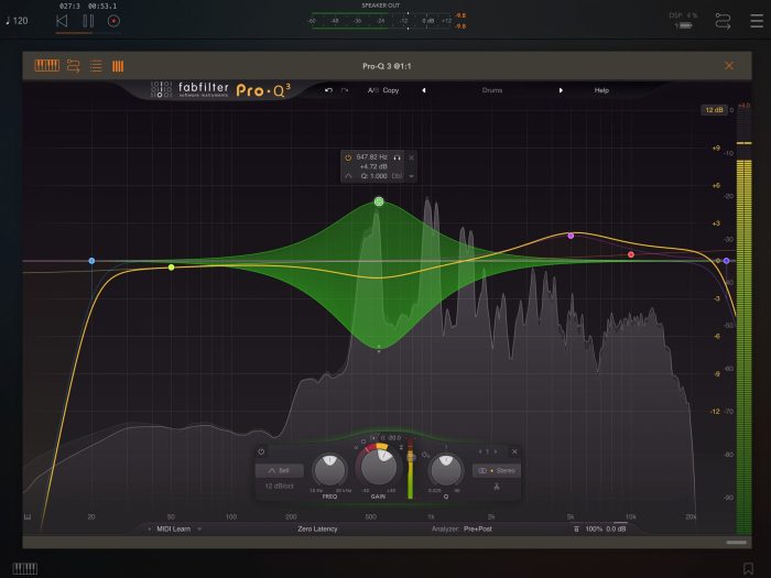 FabFilter Pro Q 3 AUv3