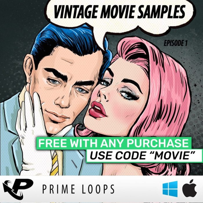 Prime Loops Vintage Movie Samples FREE