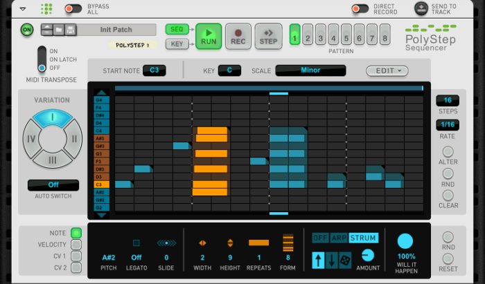 Propellerhead PolyStep Sequencer