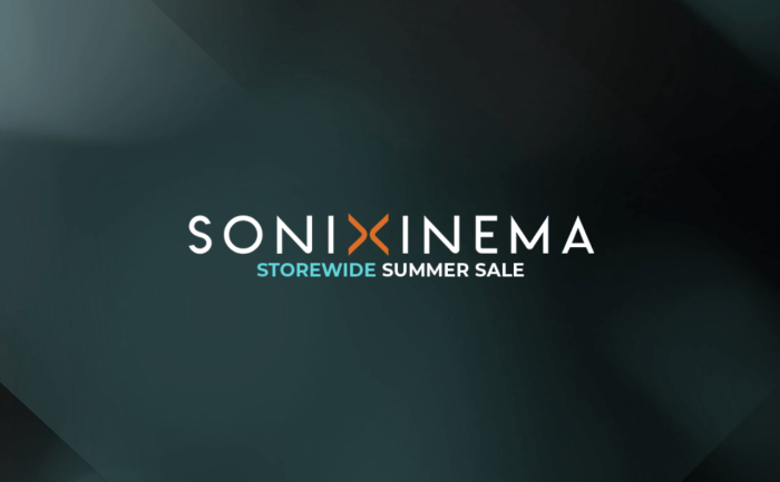 Sonixinema Summer Sale 2019