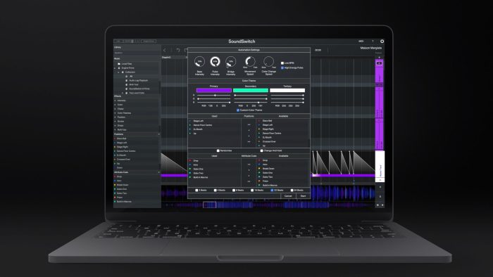 SoundSwitch Laptop Automation