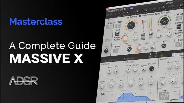 ADSR Sounds Complete Guide to Massive X