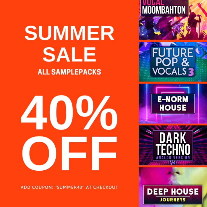 Audentity Records Summer Sale 40 OFF