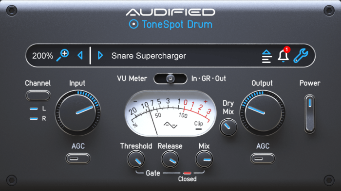 Audified ToneSpot Drum Express