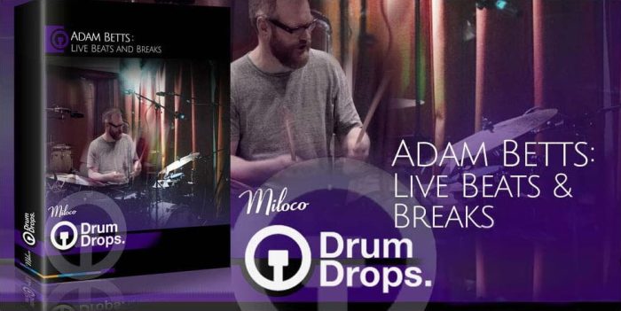 Drumdrops Adam Betts Live Beats and Breaks feat