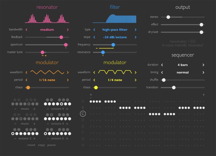 Sinevibes Hexonator