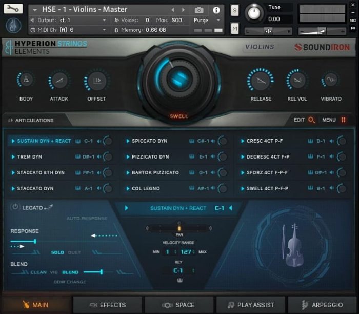 Soundiron Hyperion Strings Elements