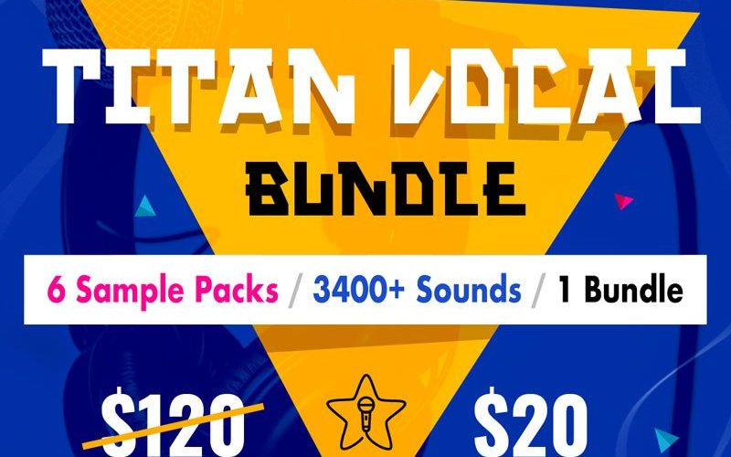 WA Production Titan Vocals Bundle 6 for 20 USD