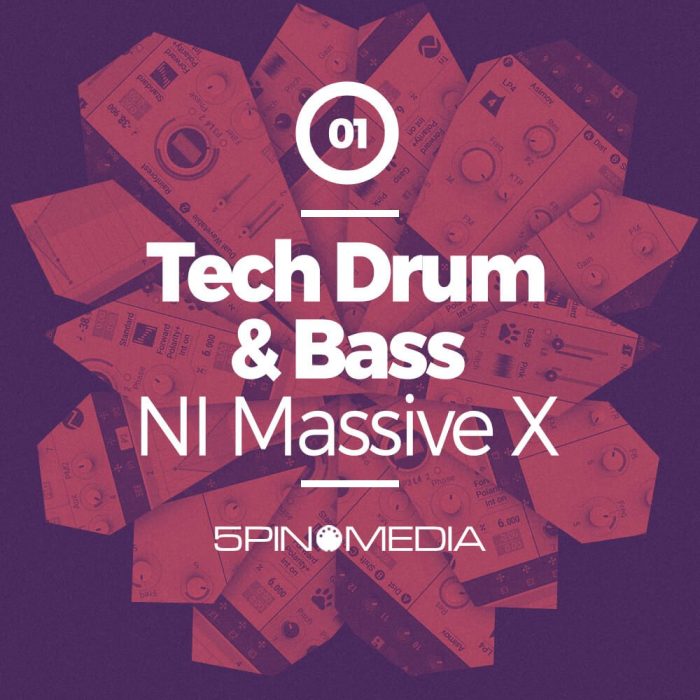 5Pin Media Tech Drum & Bass for Massive X