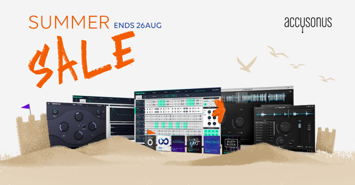 Accusonus Summer Sale 2019