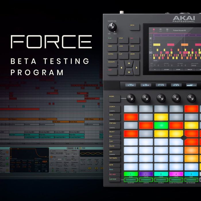 Akai Pro Force Beta Program