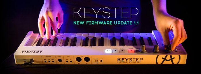 Arturia Keystep 1.1 firmware