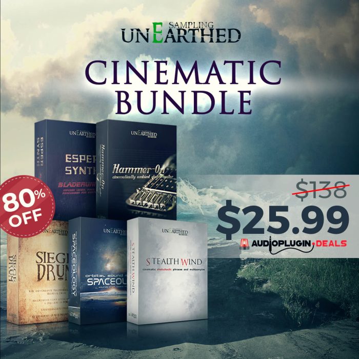 Audio Plugin Deals unEarthed Cinematic Bundle