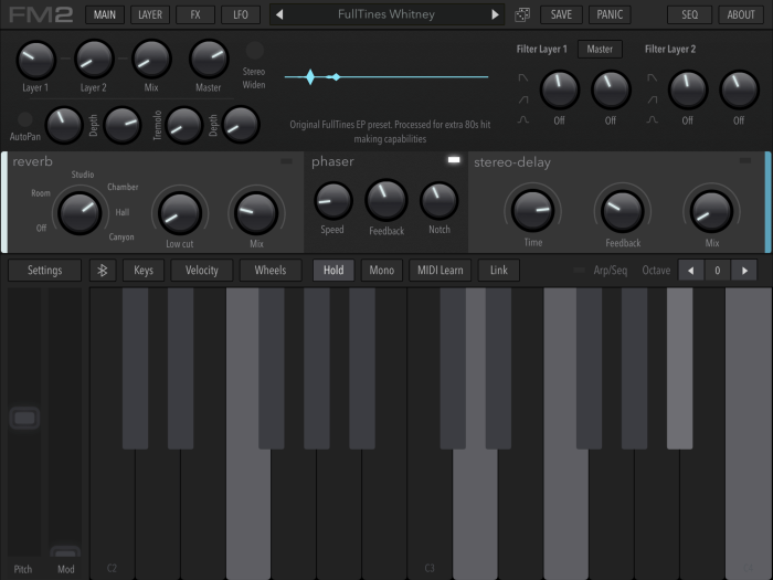 AudioKit Pro FM Synth 2