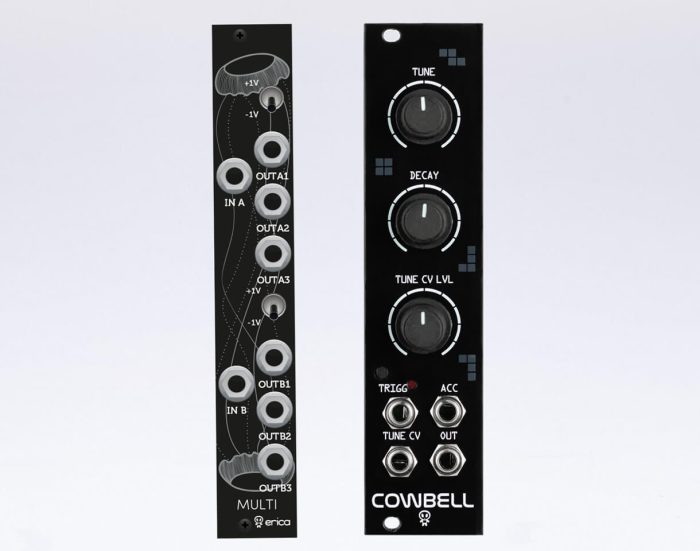Erica Synths Cowbell & Black Multi