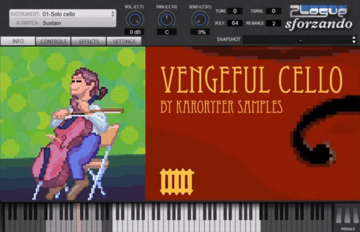 Karoryfer Samples Vengeful Cello