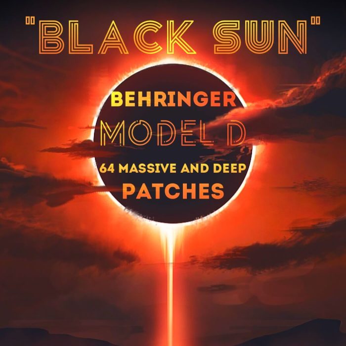 LFO Sun Black Sun for Behringer Model D