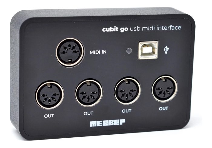 MeeBlip cubit go USB MIDI interface
