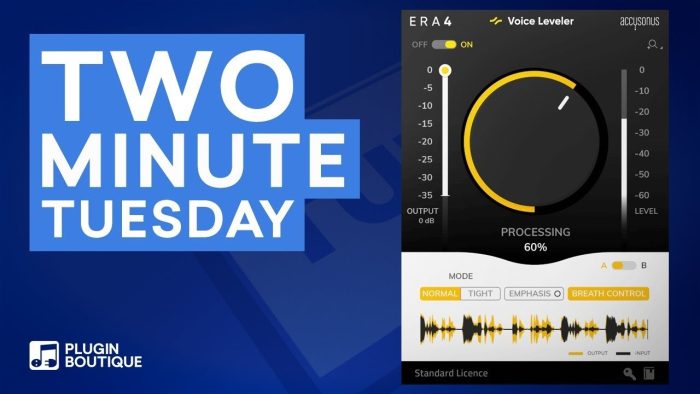 PIB Two Minute Tuesday Accusonus ERA 4 Voice Leveler