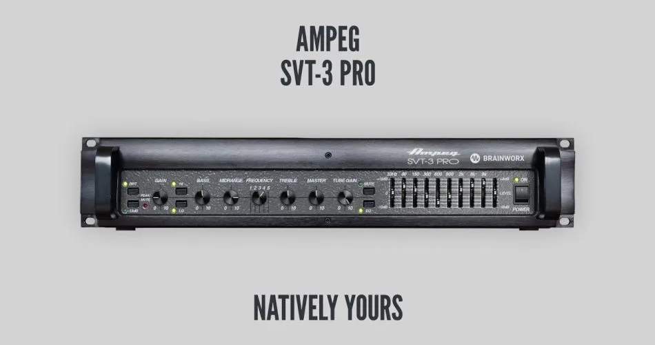 Plugin Alliance launches Ampeg SVT-3 PRO bass amp plugin