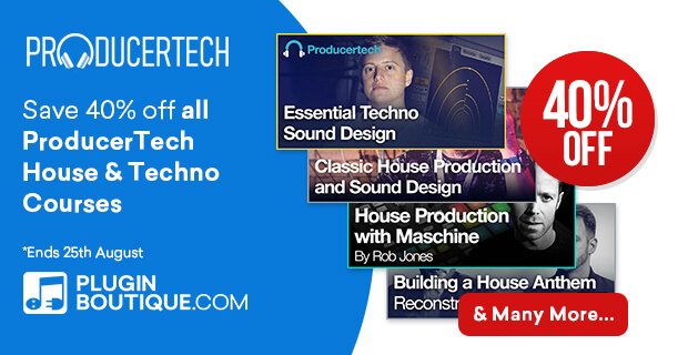 Producertech House & Techno 40 OFF