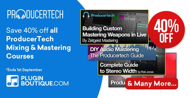Producertech Mixing Mastering 40 OFF