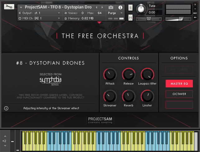 ProjectSAM The Free Orchestra Dystopian Drones for Kontakt