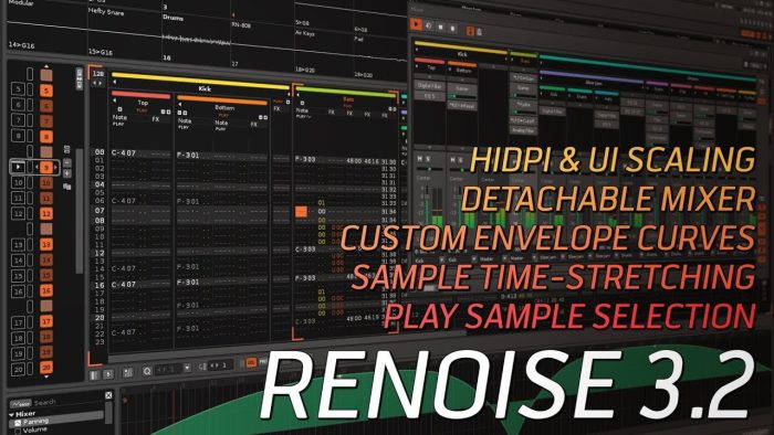 Renoise 3.2 update