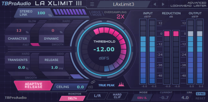 TBProAudio LA xLimit III