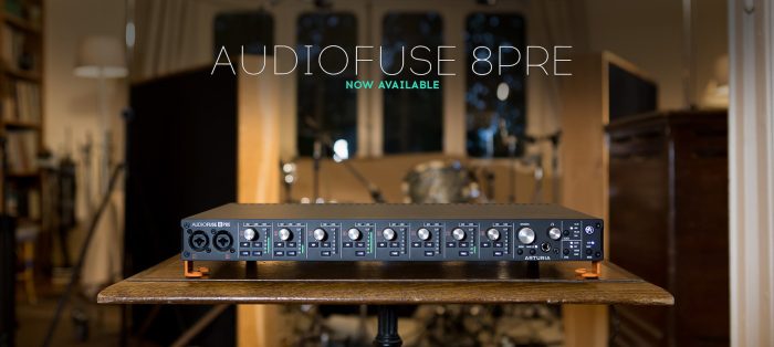 Arturia Audiofuse 8Pre available