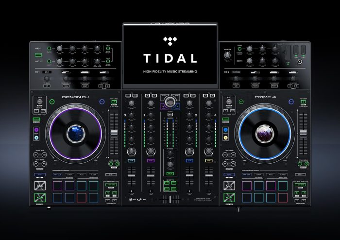 Denon DJ Prime 4 TIDAL