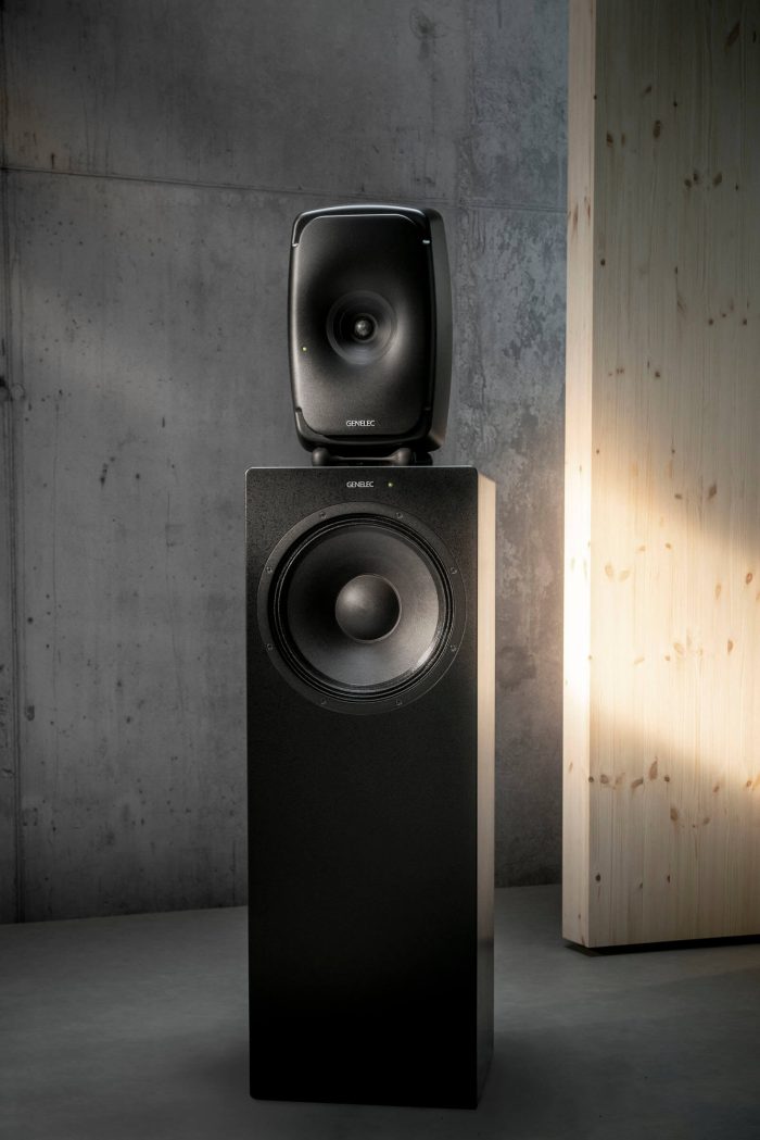 Genelec 8361A coaxial three way monitor and W371A Adaptive Woofer System