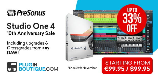 Presonus StudioOne Anniversary PluginBoutique