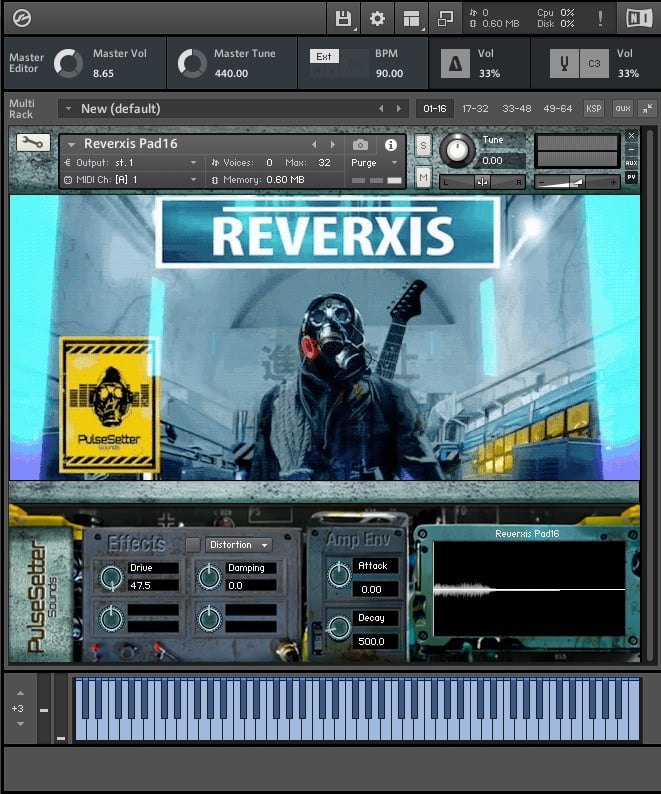 PulseSetter Reverxis Kontakt