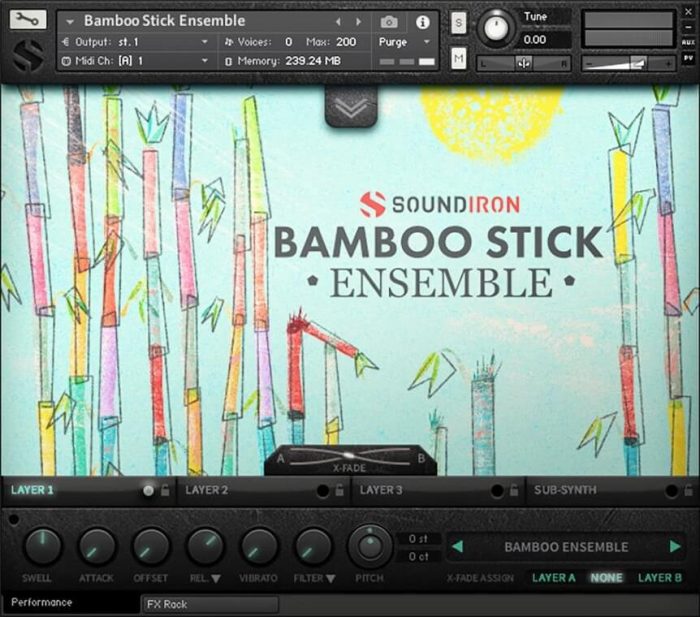 Soundiron Bamboo Stick Ensemble