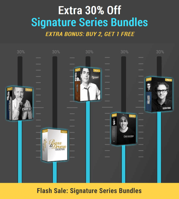Waves Flash Sale Signature Series Bundles
