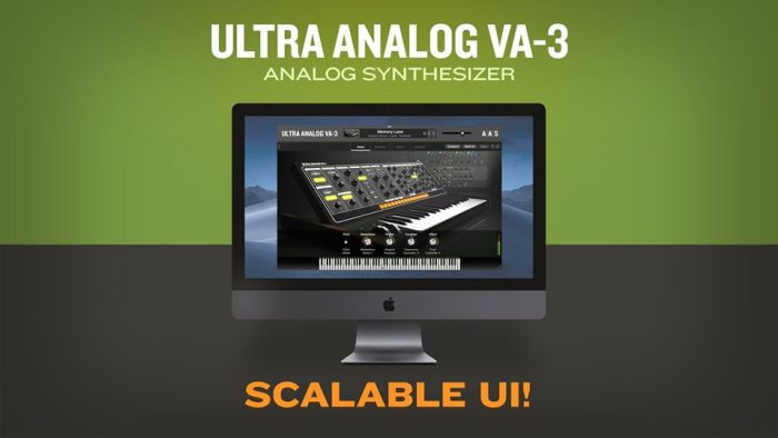 AAS Ultra Analog VA 3 scalable GUI