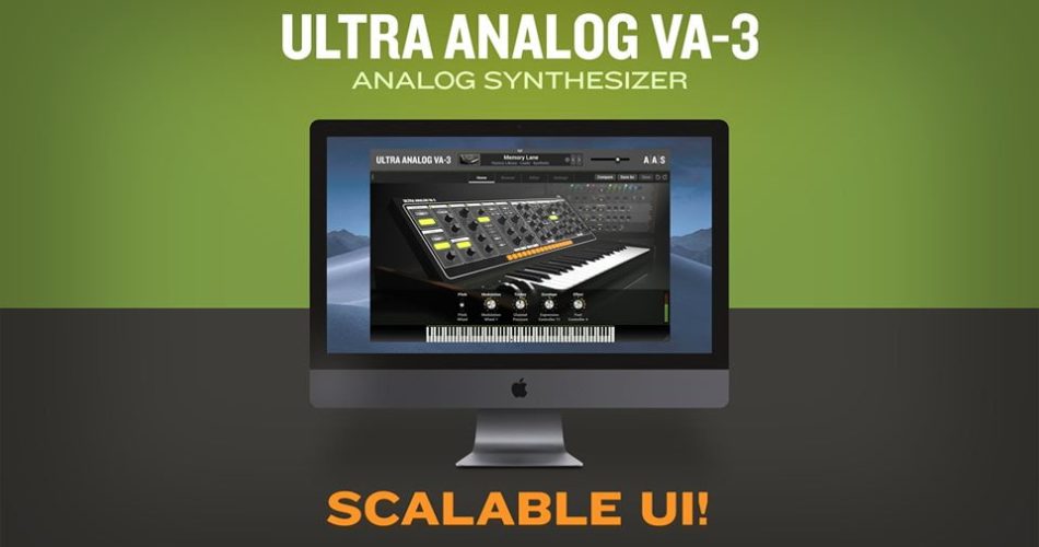 AAS Ultra Analog VA 3 scalable GUI