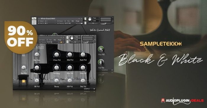 APD SampleTekk Black White Piano Bundle