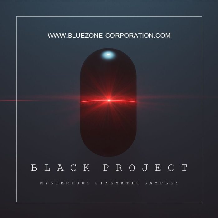 Bluezone Black Project Mysterious Cinematic Samples